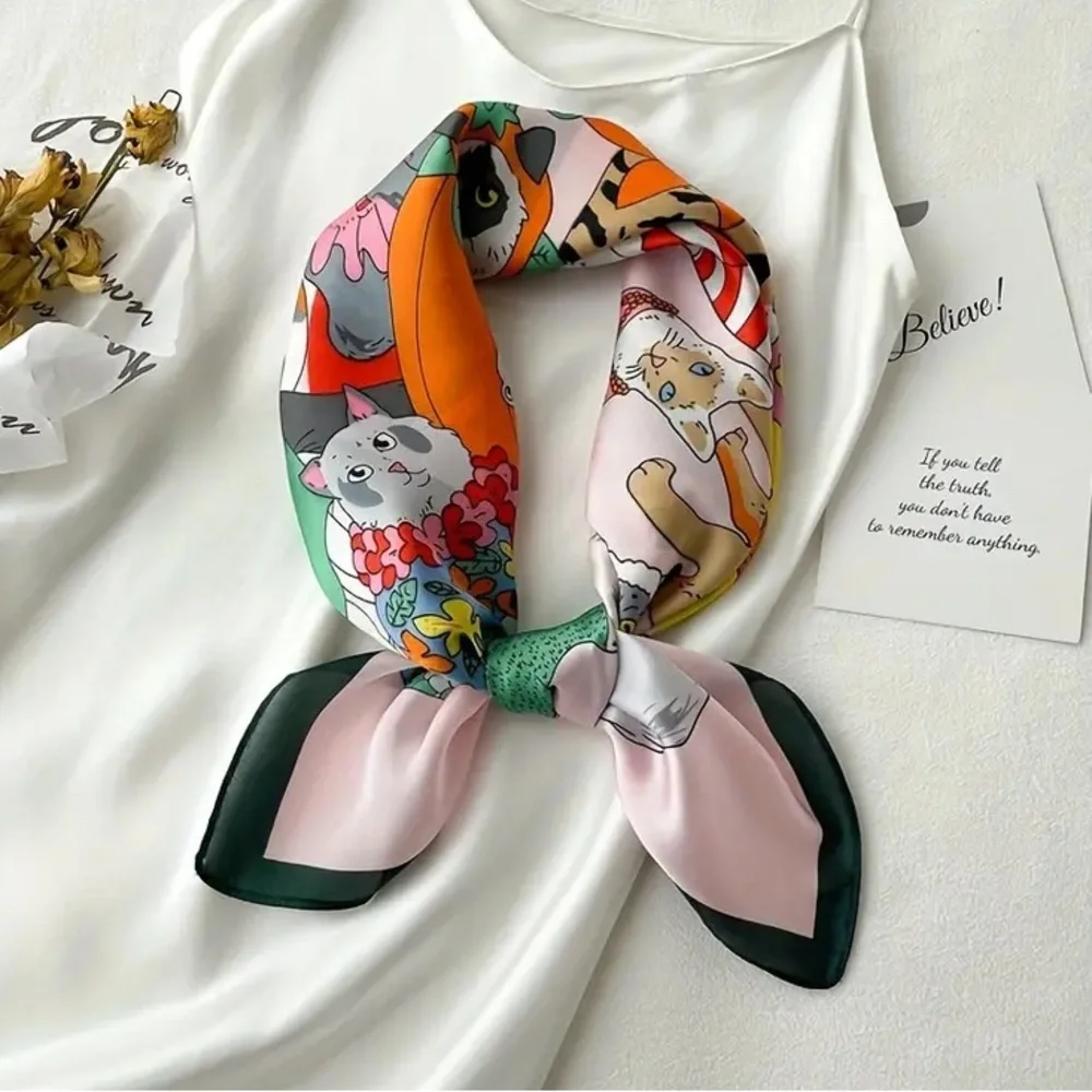 None cat scarf